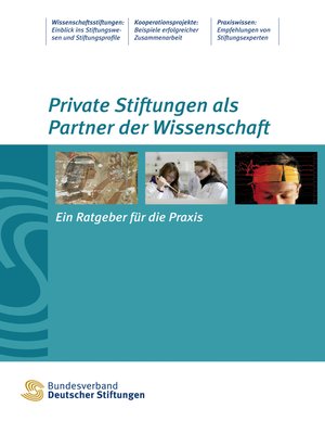 cover image of Private Stiftungen als Partner der Wissenschaft